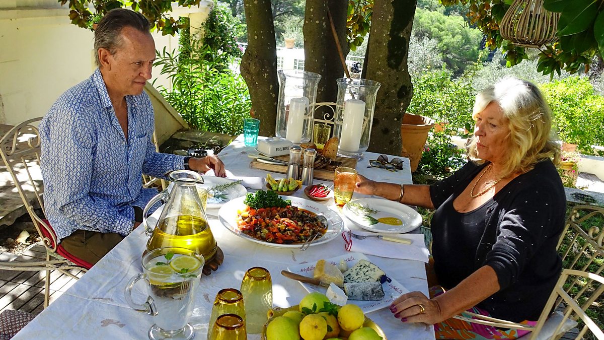 Richard E Grant eats in southern France